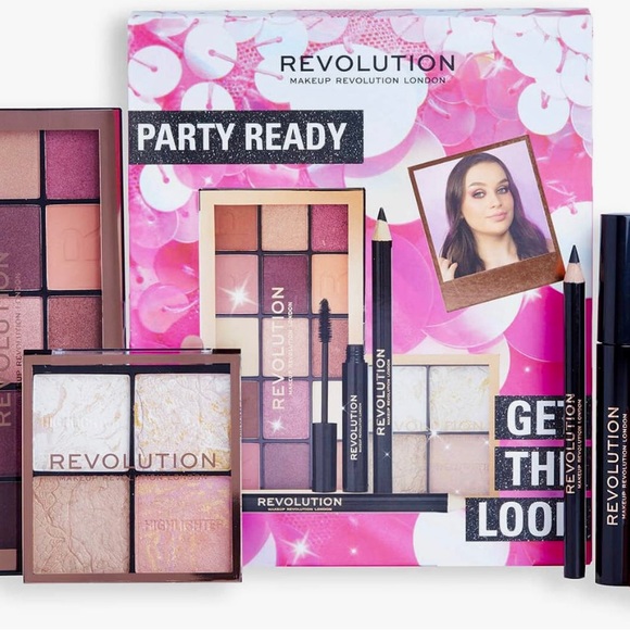 COPY - Makeup Revolution London Party Ready 6 Piece Beauty Gift Set~New Box Set - Picture 5 of 13